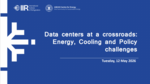 Webinar Data Centre